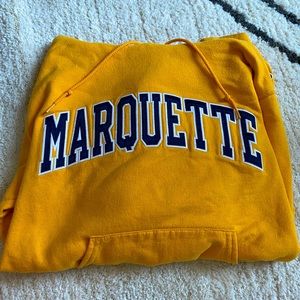 MARQUETTE college hoodie (champion)